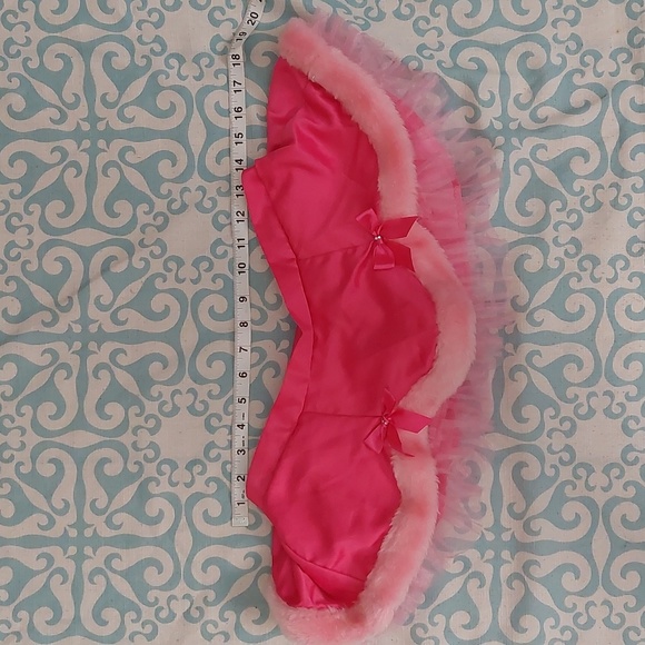 Victoria Secret (Sexy Little Things) Santa Skirt, One Size, Pink/Hot Pink. - Picture 5 of 9